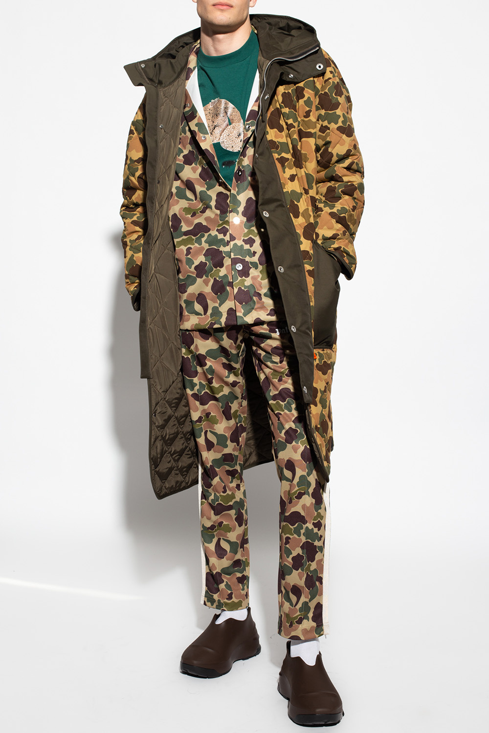 Quilted coat Palm Angels - SchaferandweinerShops Botswana